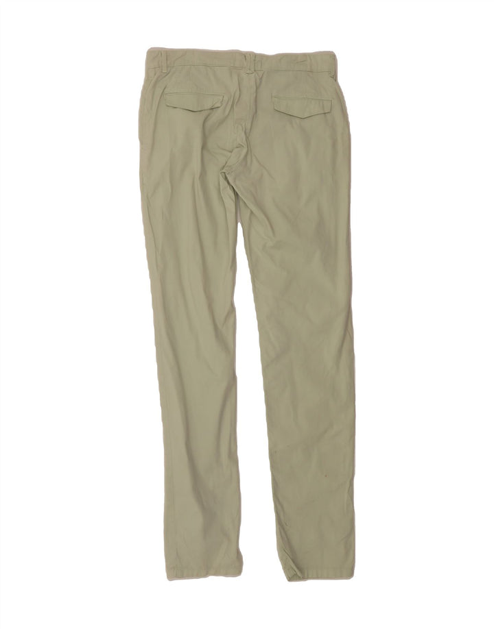 COLMAR Womens Pegged Chino Trousers IT 44 Medium W30 L33 Green Cotton Vintage Colmar and Second-Hand Colmar from Messina Hembry 