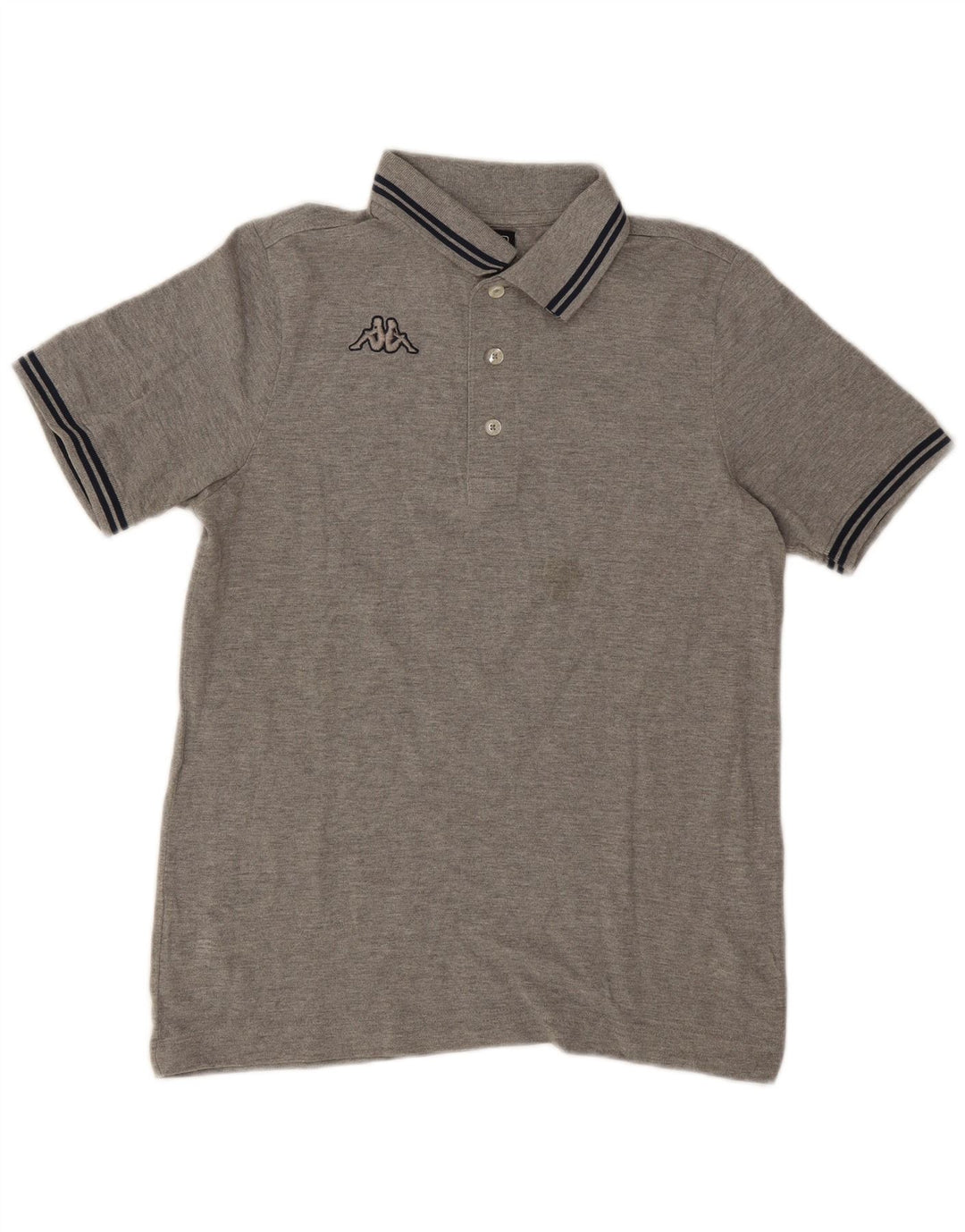 Polo Kappa Uomo XS Cotone Grigio