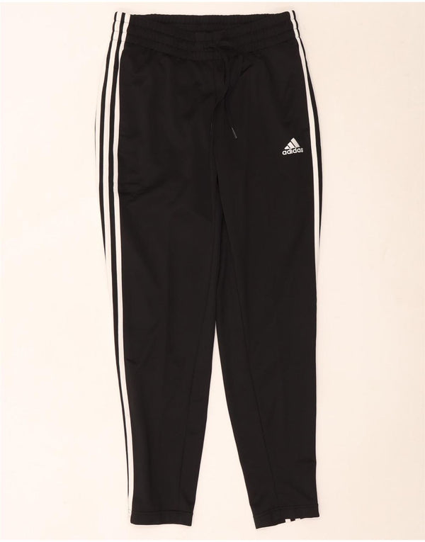 Pantaloni da tuta da donna Adidas UK 8/10 Small Nero Poliestere