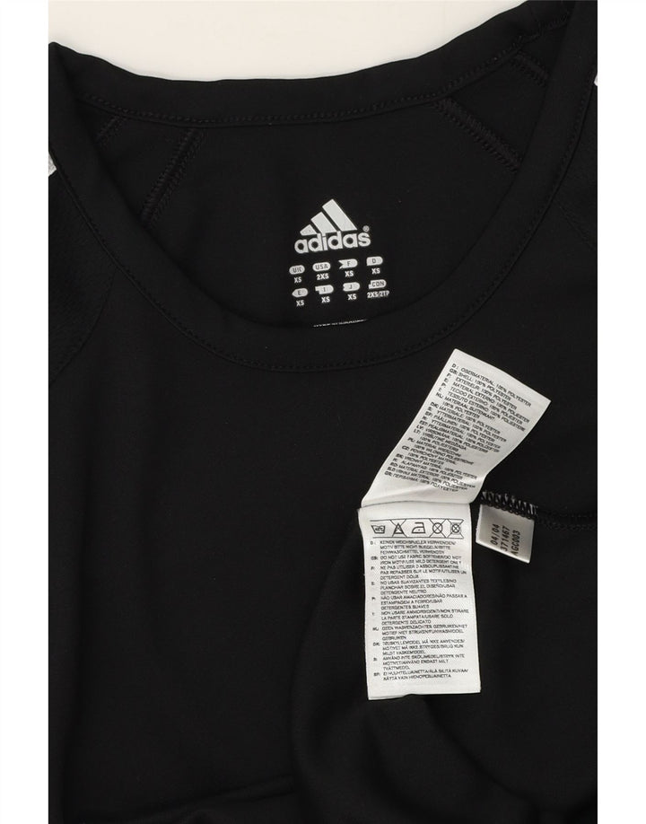 Top Adidas Uomo Manica Lunga XS Nero Poliestere