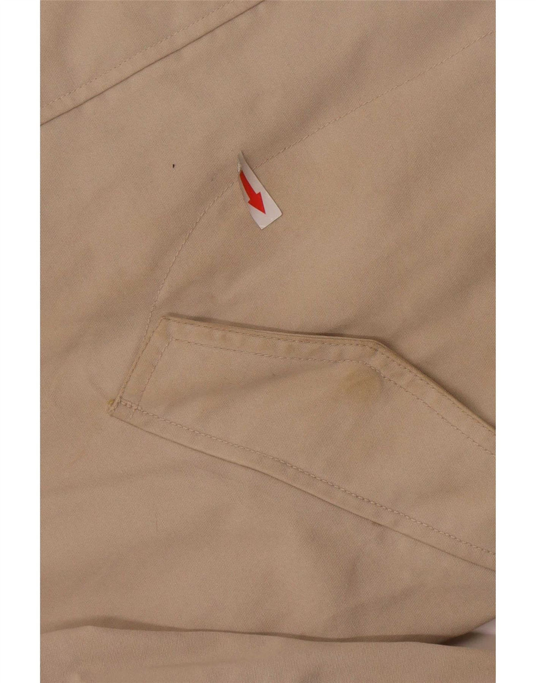 Giacca antipioggia con cappuccio da donna Joules UK 12 Cotone beige medio