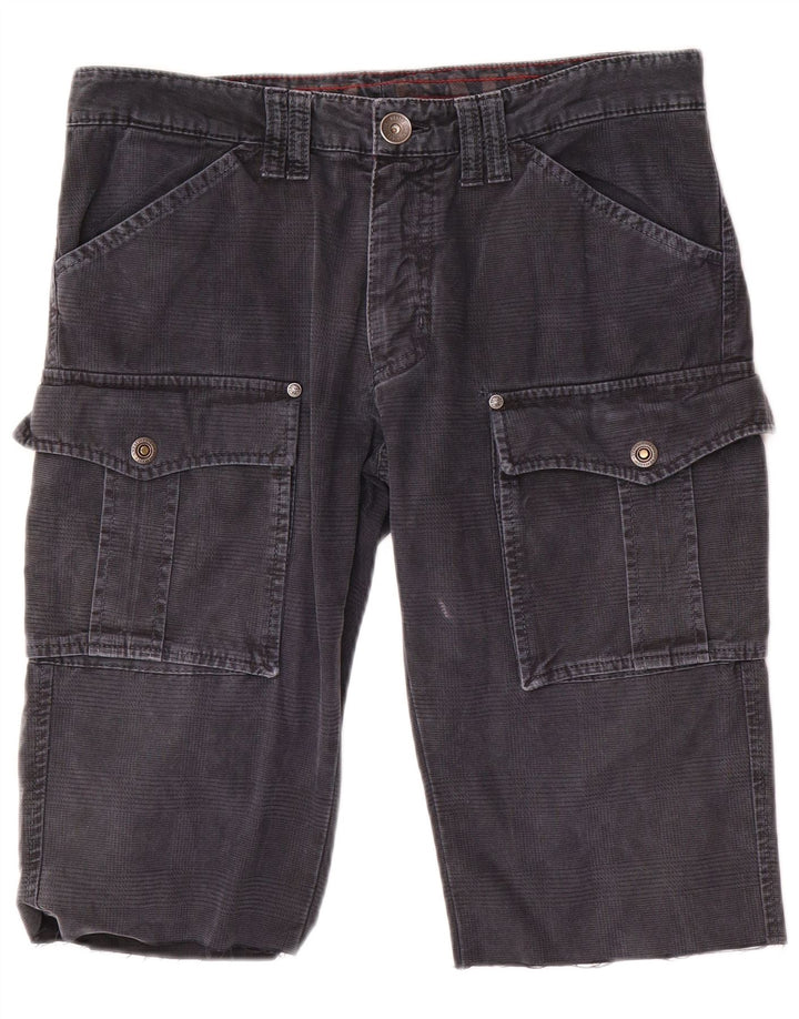 Pantaloncini cargo da uomo NORTH SAILS IT 48 medi W34 blu navy pied de poule