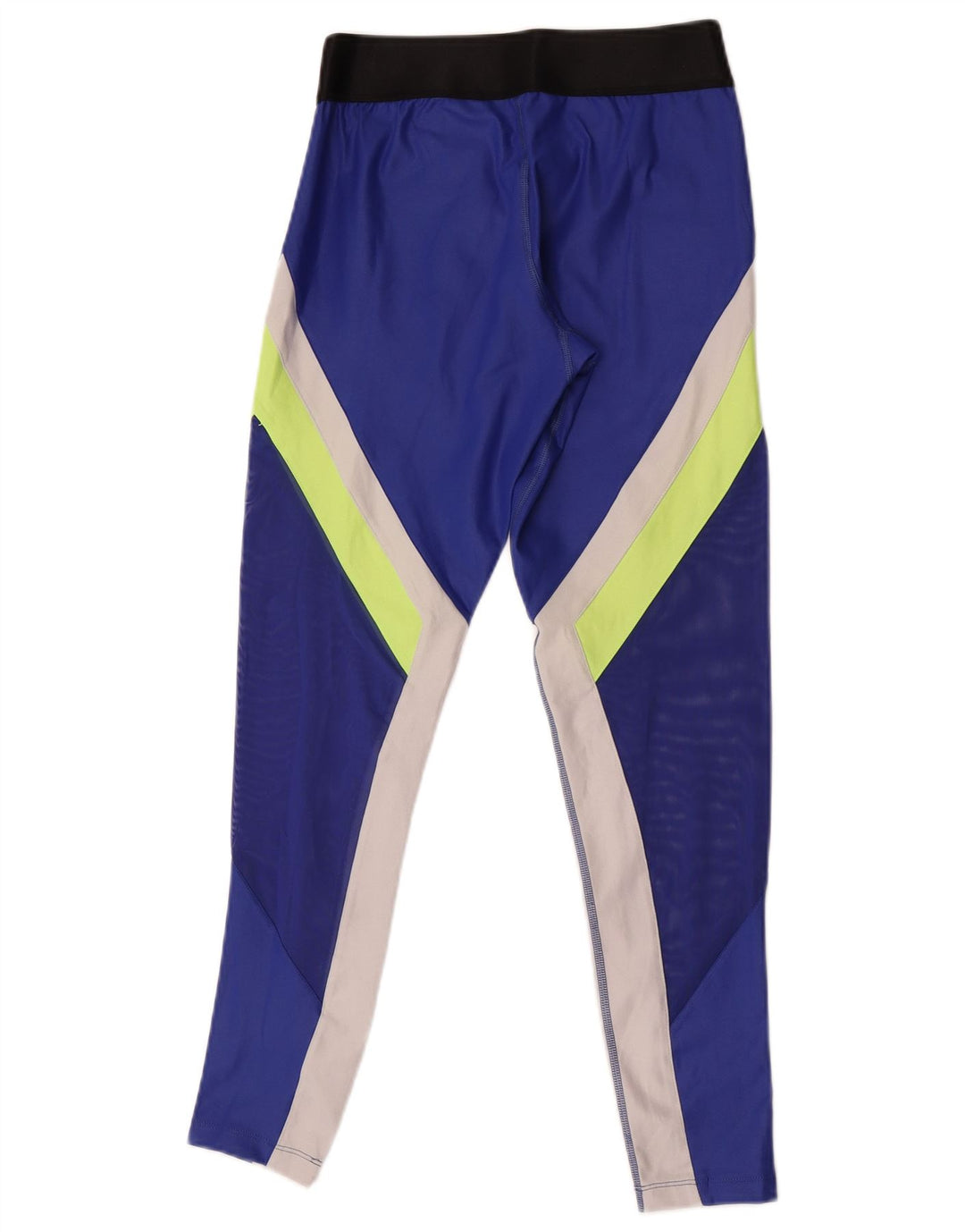 Leggings grafici da donna Puma UK 12 Colorblock blu medio