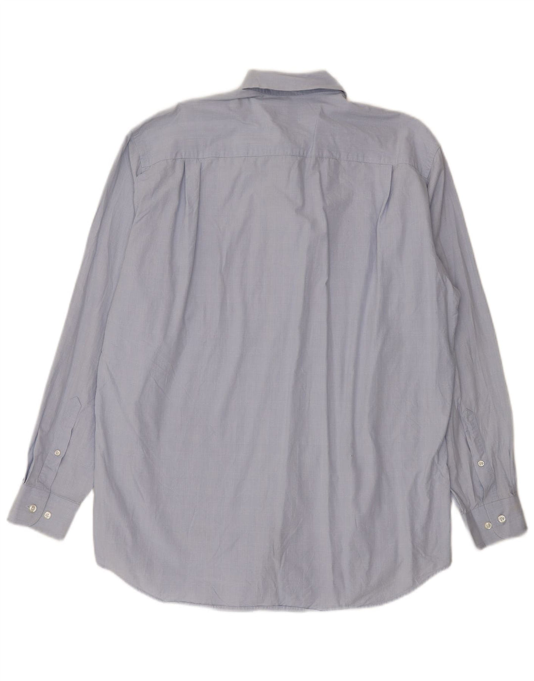 Camicia da uomo Nautica taglia 16 grande cotone pied de poule blu