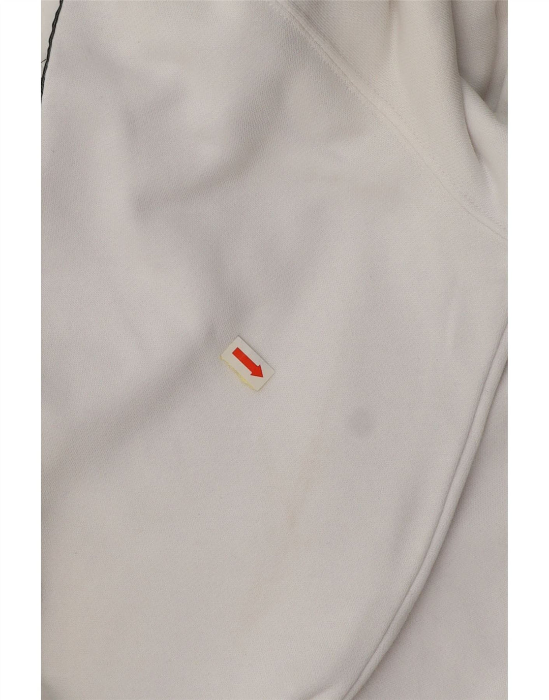 Maglione con cappuccio grafico da uomo CHAMPION bianco medio