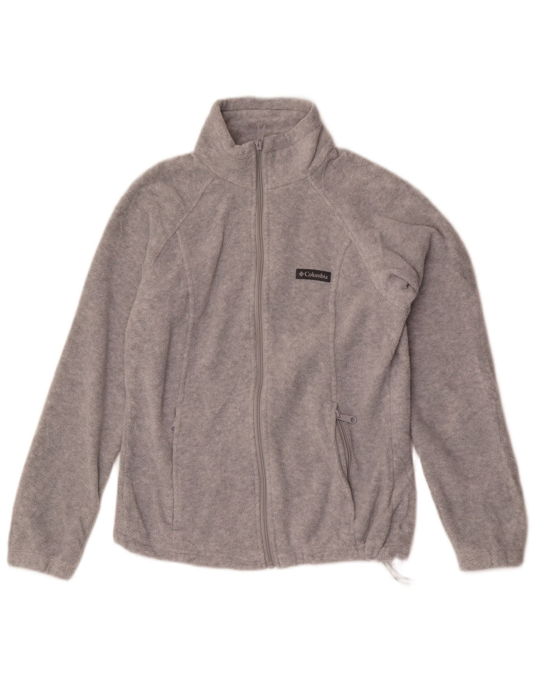 Giacca in pile da donna Columbia UK 14 Poliestere grigio medio