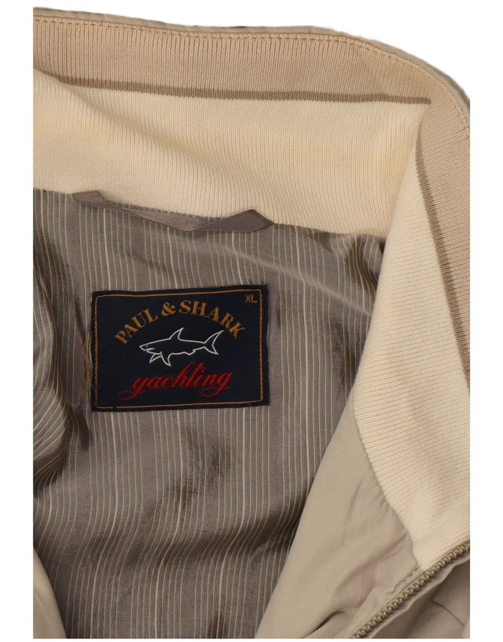 Giubbotto bomber da uomo Paul & Shark UK 42 XL Poliestere grigio