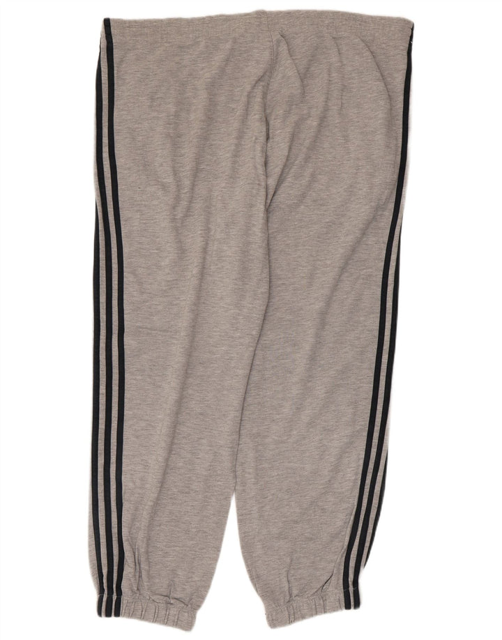 Pantaloni da tuta da uomo Adidas Joggers grandi in cotone grigio