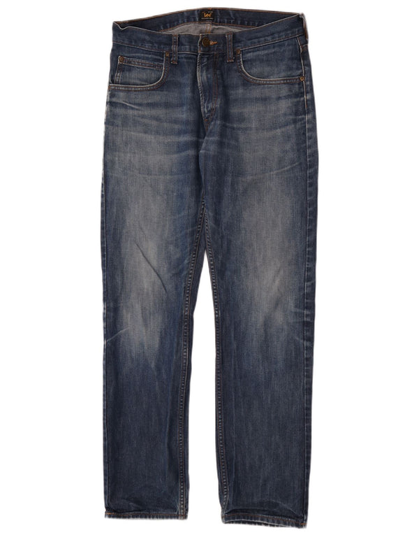 Jeans dritti Lee Blake da uomo W31 L32 cotone blu