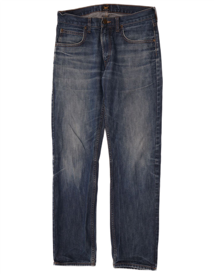 Jeans dritti Lee Blake da uomo W31 L32 cotone blu