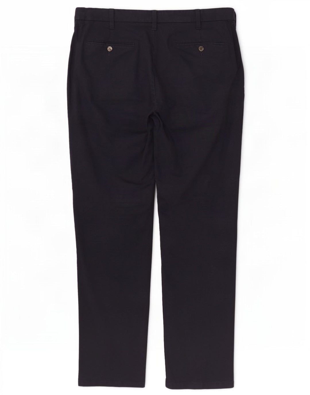 Pantaloni chino regolari da uomo Marks & Spencer W38 L31 cotone blu navy