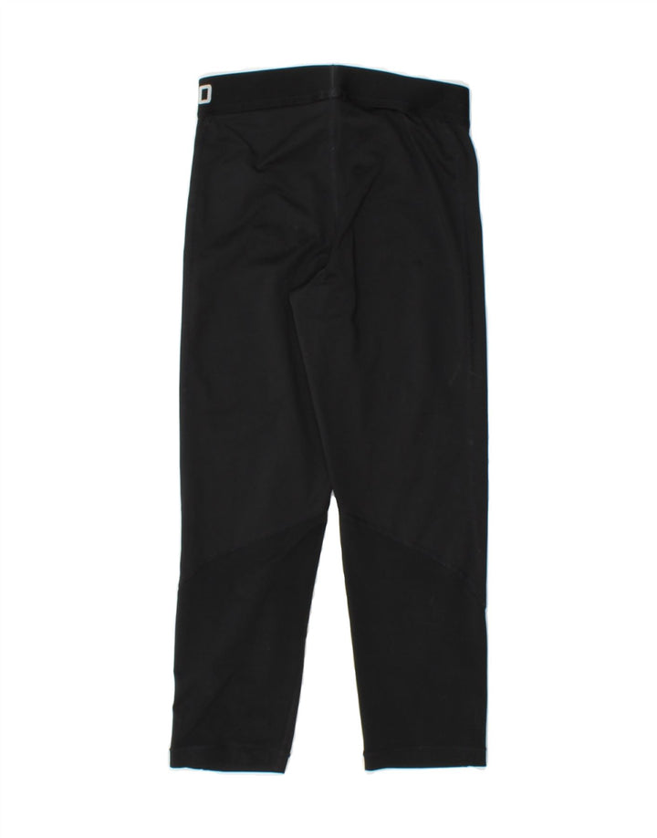 NIKE Womens Graphic Leggings UK 6 XS Black Vintage Nike and Second-Hand Nike from Messina Hembry 