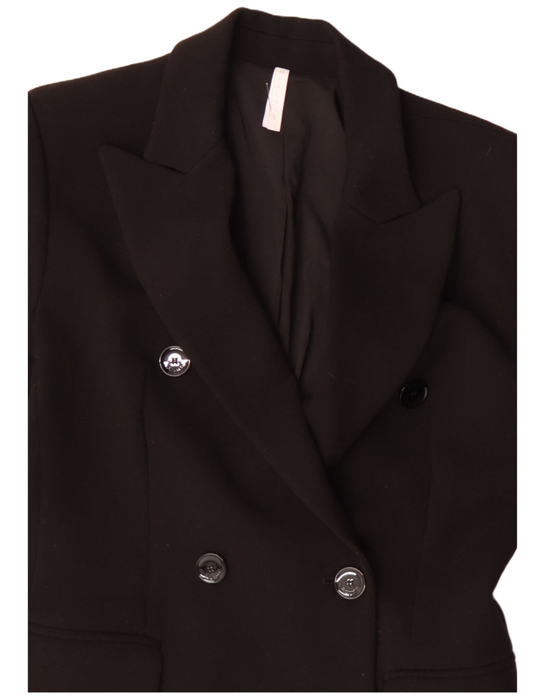 Cappotto doppiopetto da donna IMPERIAL UK 12 poliestere nero medio