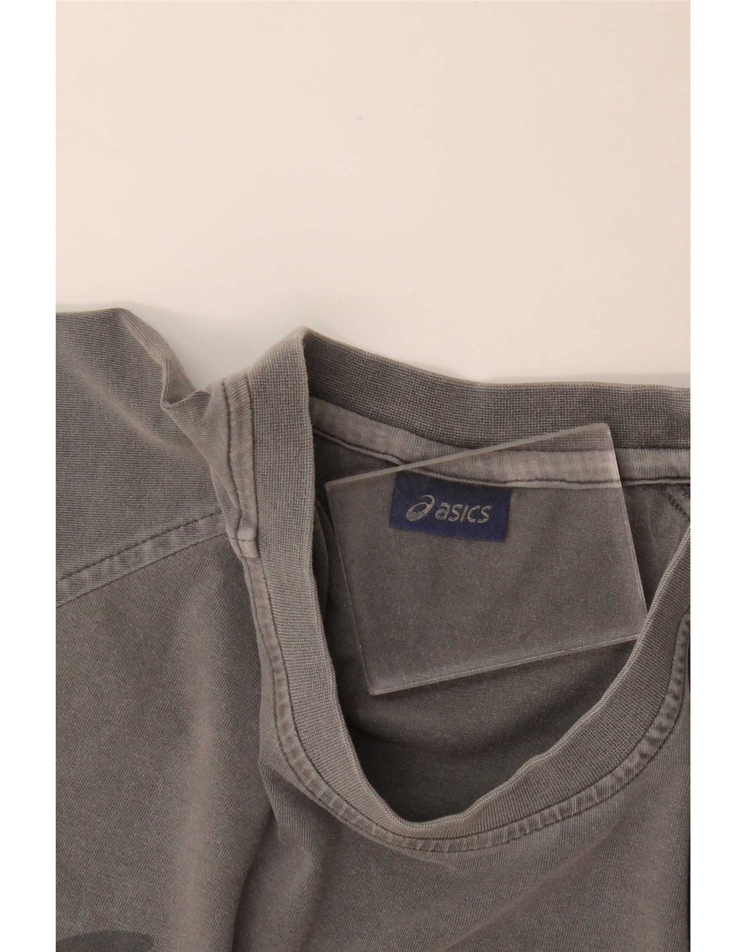 Maglietta grafica da uomo Asics Top XL Grigia