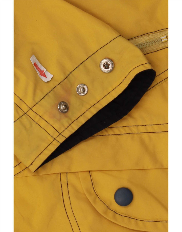 Giacca antipioggia da yachting da uomo Royal Coast UK 40 grande poliestere giallo