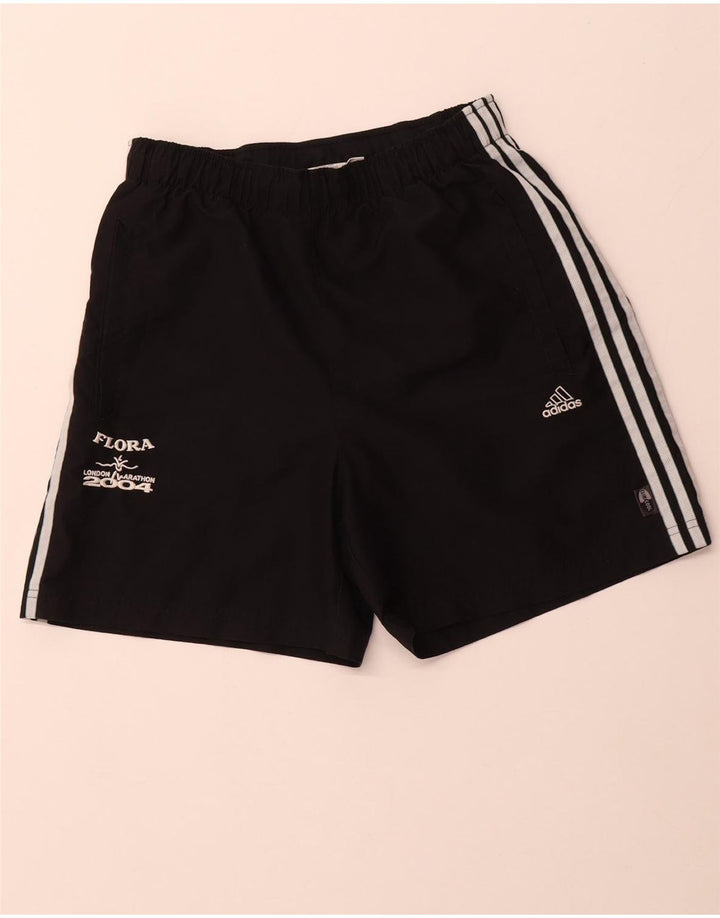 Pantaloncini sportivi Adidas Climacool Graphic da uomo piccoli in poliestere nero