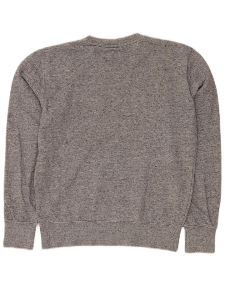 CHAMPION Felpa con grafica da uomo Maglione piccolo cotone chiazzato grigio