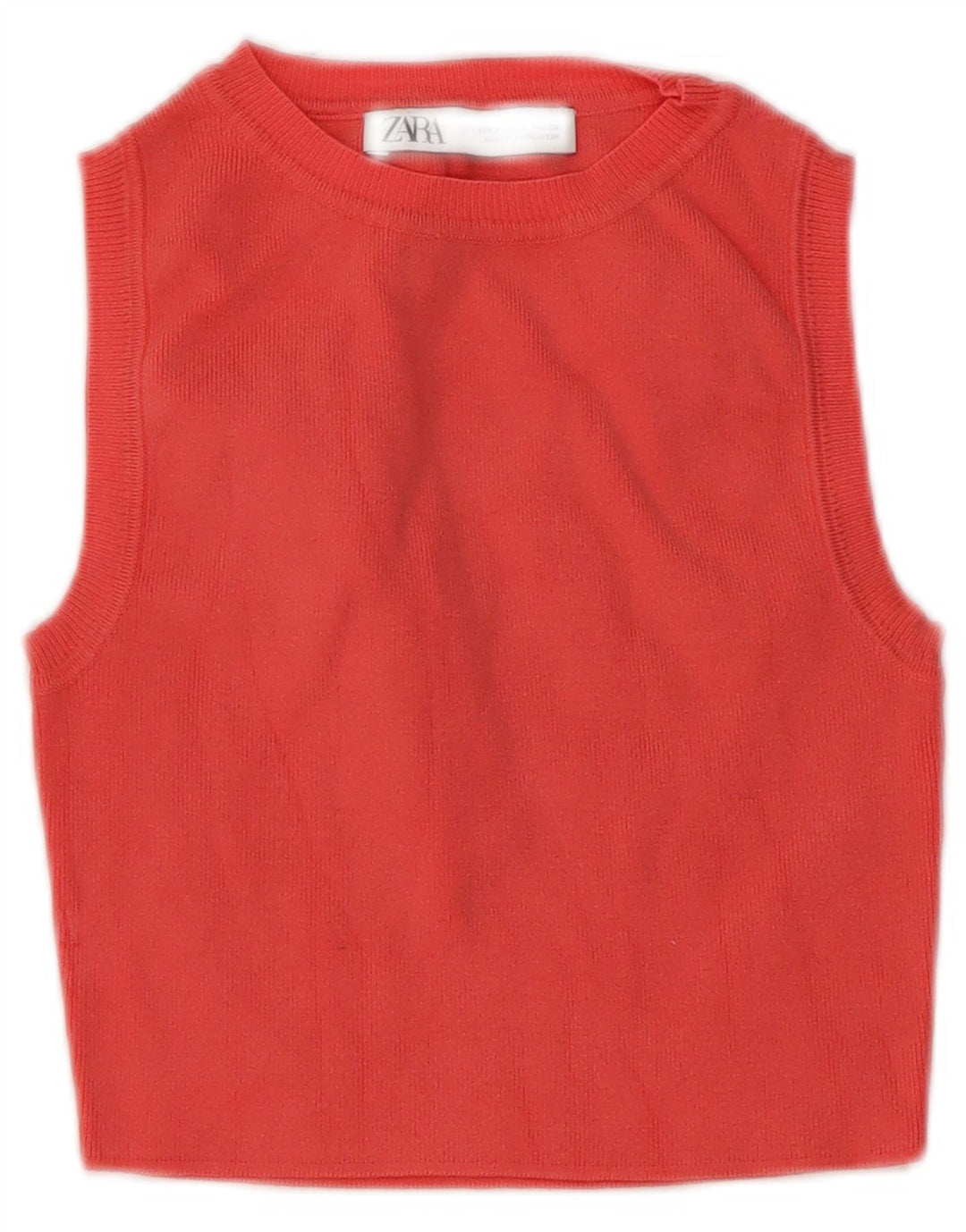 Canotta corta da donna Zara UK 8 piccola rosa