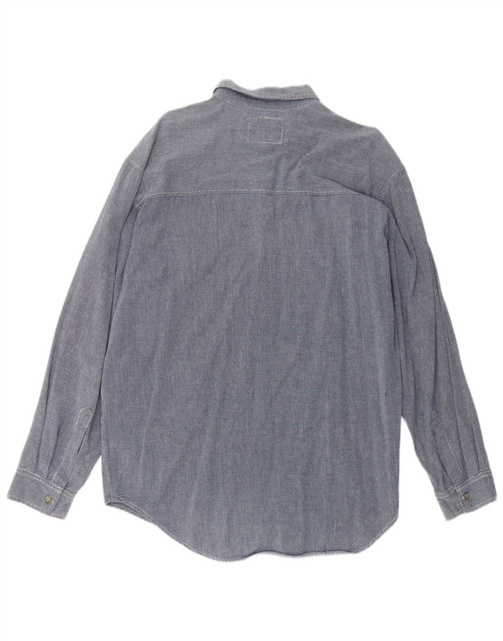 Camicia Levi's Uomo Large Blu Cotone