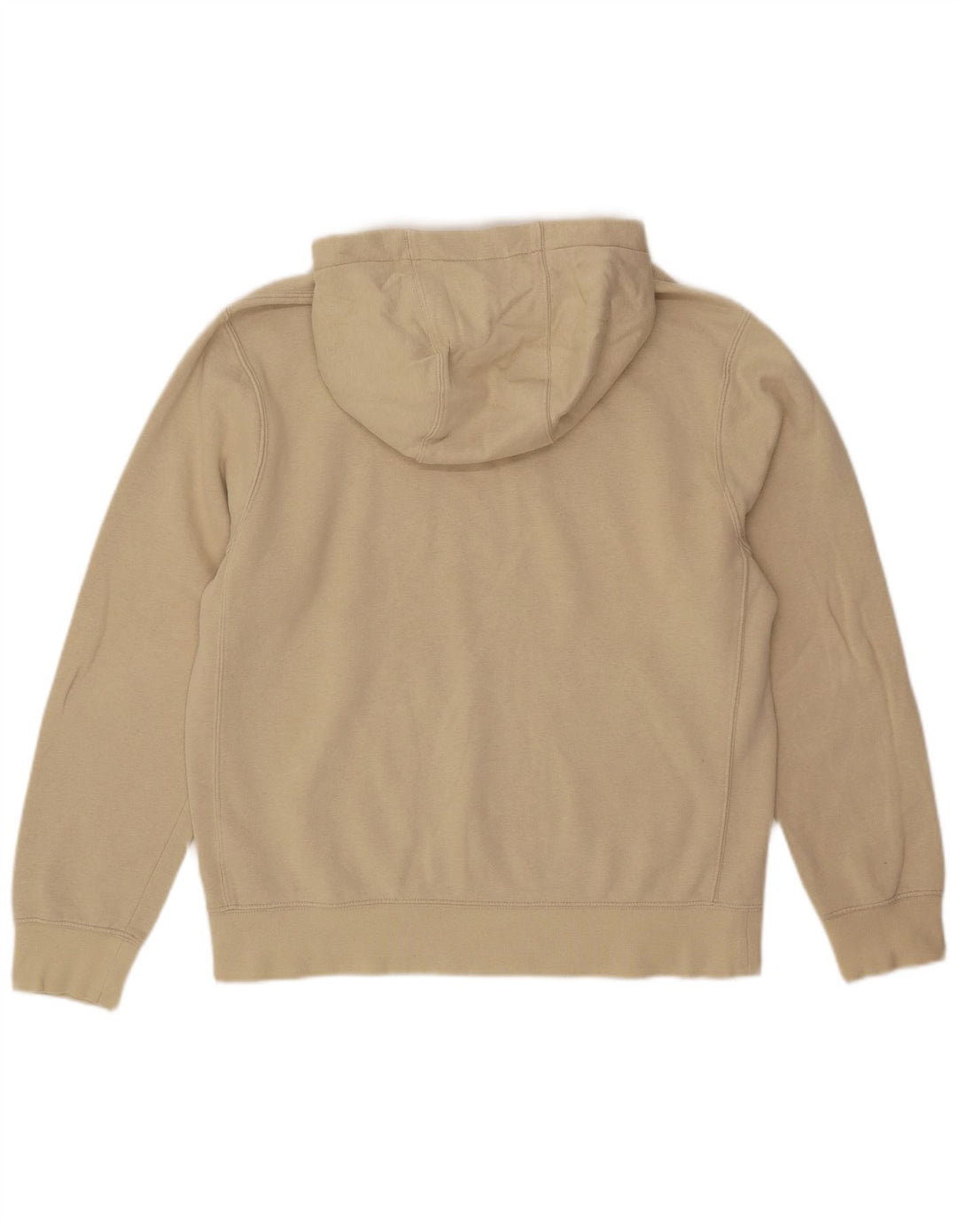 Felpa con cappuccio da uomo Nike in cotone beige medio