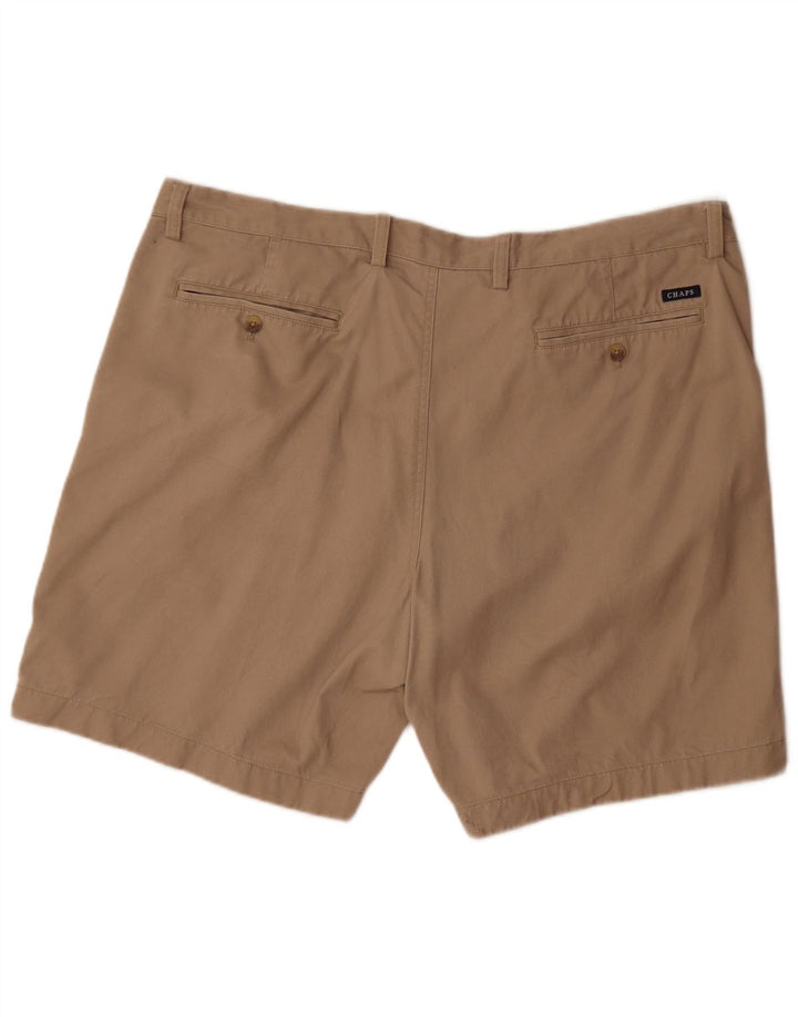 Pantaloncini chino da uomo Chaps W42 2XL cotone beige