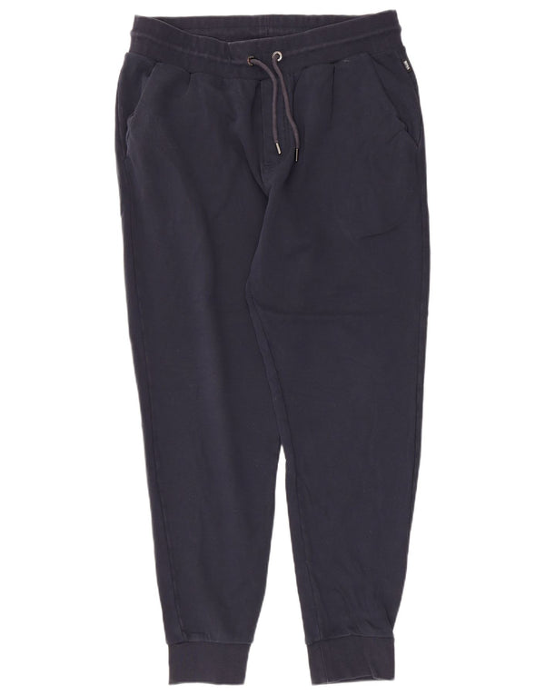 Hugo Boss Pantaloni da tuta da uomo Joggers Large Blu Navy Cotone