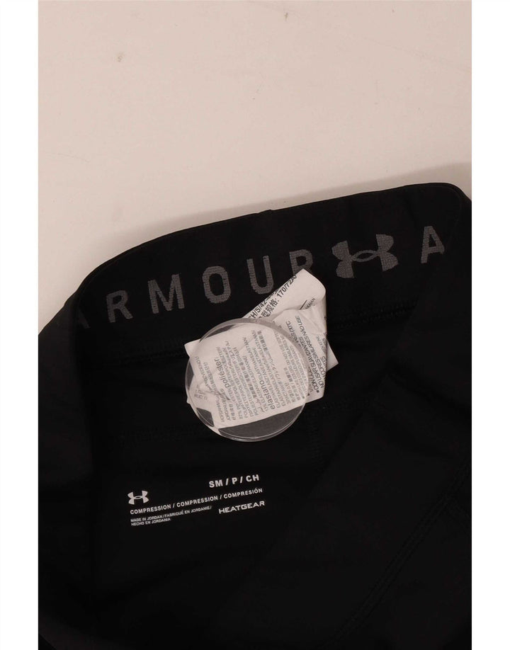 Leggings da donna Under Armour UK 10 Small Poliestere geometrico nero