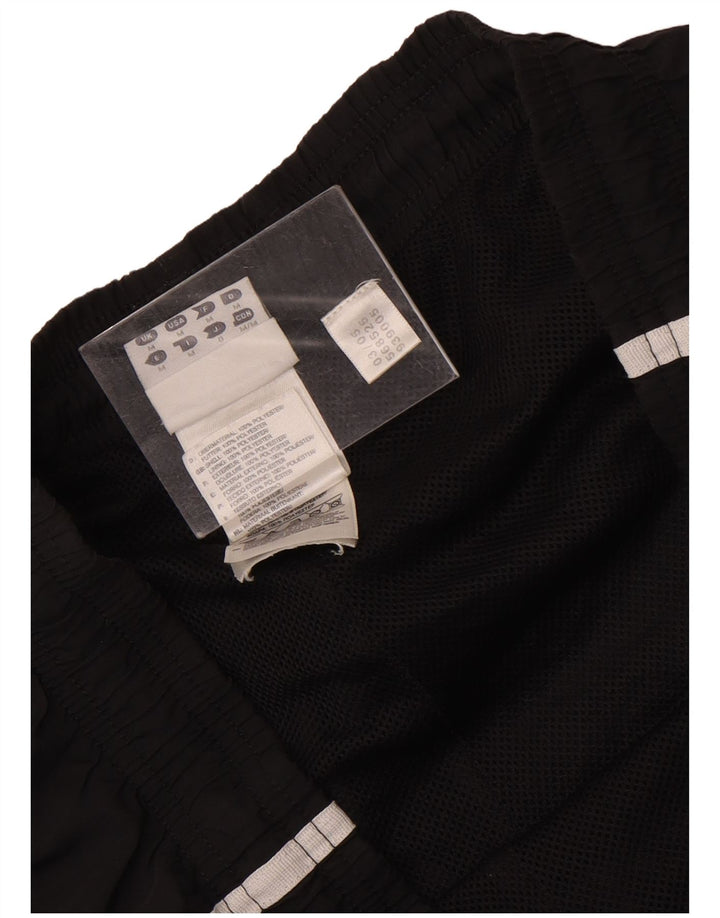 Pantaloncini sportivi da uomo Adidas medi neri in poliestere