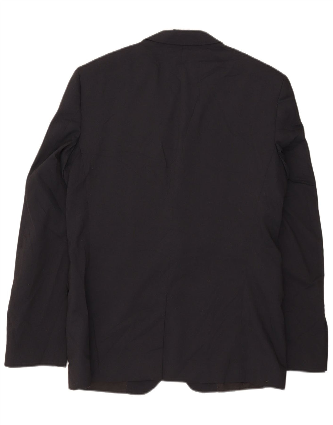 Giacca blazer da uomo a 2 bottoni Zara EU 50 medio blu navy in poliestere