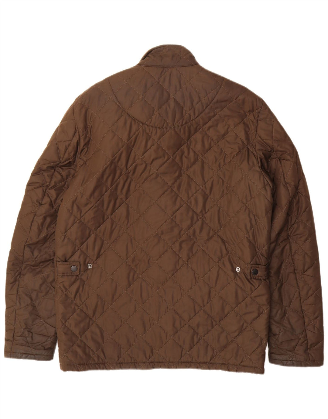 Barbour Giacca trapuntata da uomo UK 36 Small Marrone Poliestere