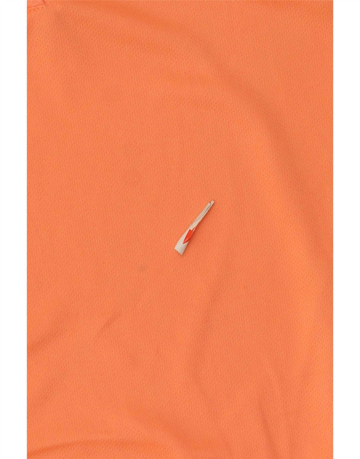 T-shirt Adidas Climalite da donna Top UK 8/10 Small Arancione Poliestere
