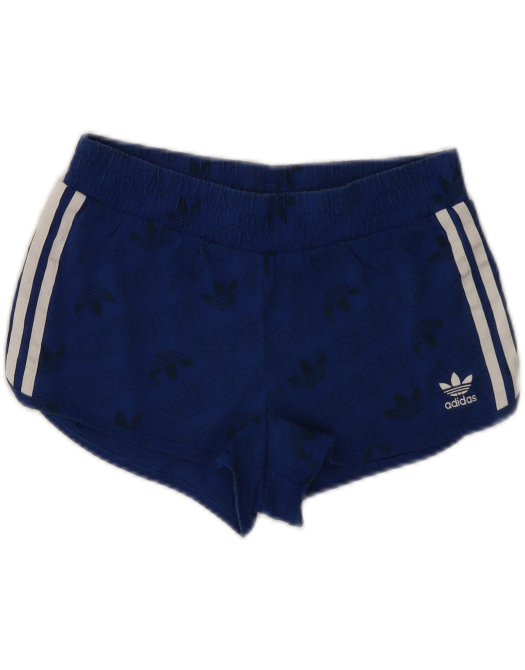 Pantaloncini sportivi grafici da donna ADIDAS UK 8 piccoli blu