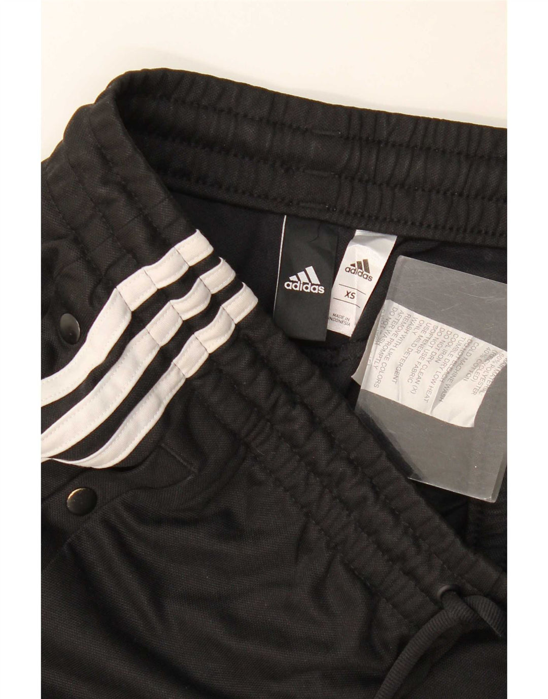 Pantaloni della tuta da donna Adidas UK 6 XS poliestere nero
