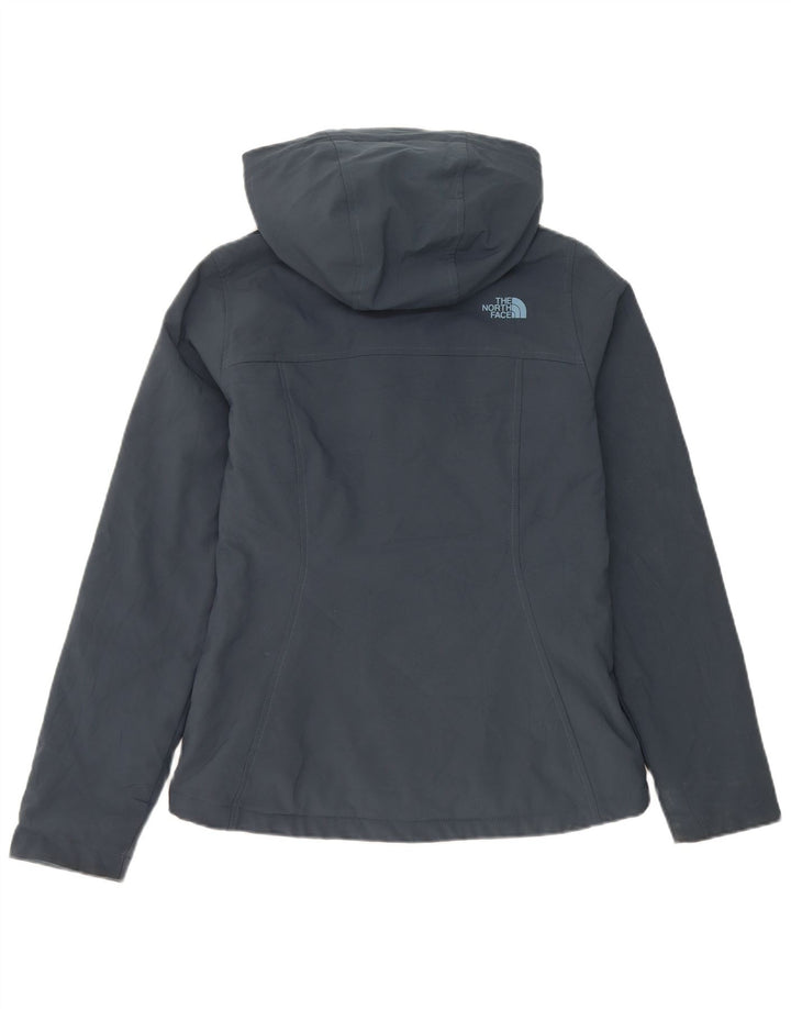 Giacca a vento con cappuccio da donna The North Face UK 10 Small Blu Navy