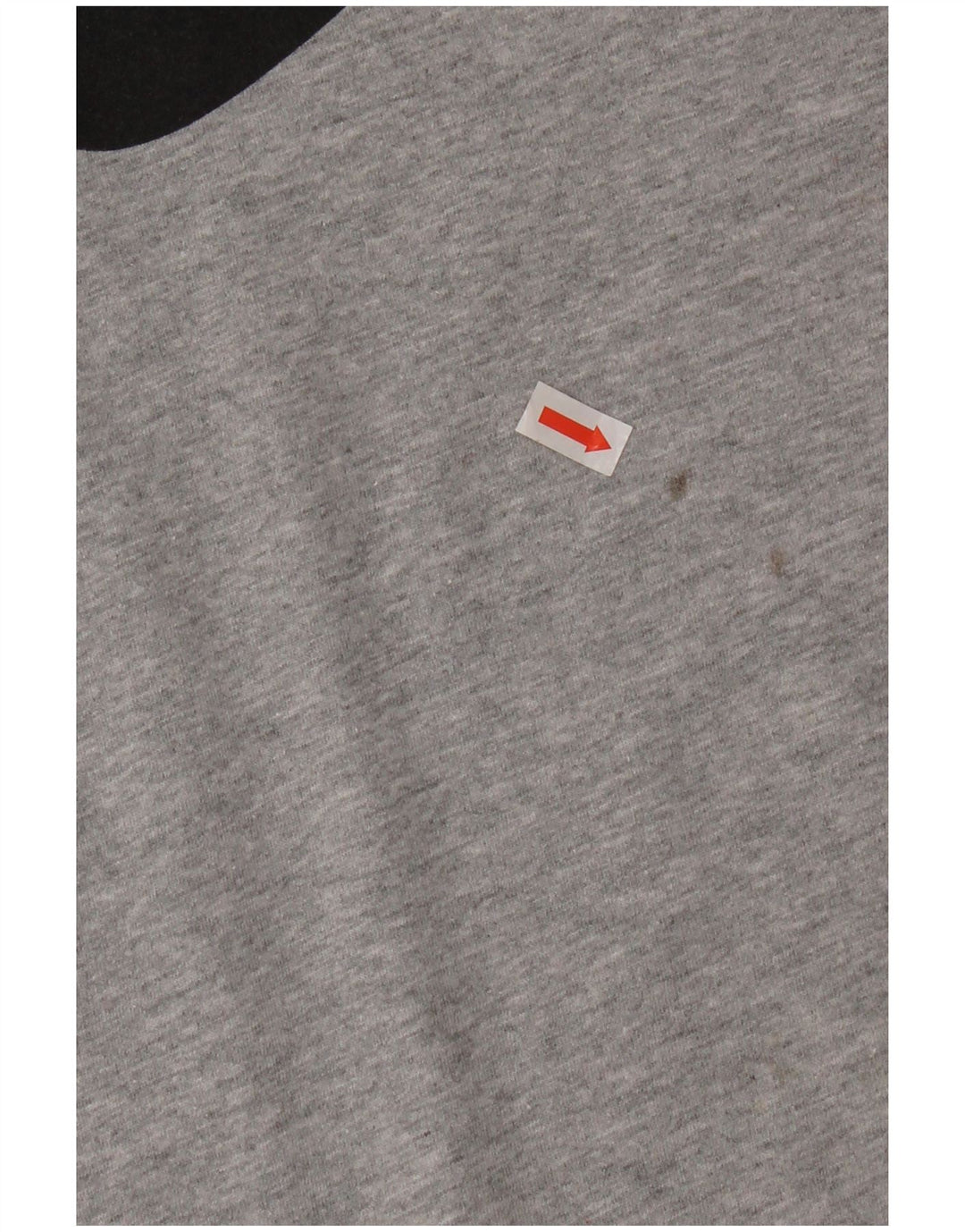 T-shirt grafica da uomo Nike Top in cotone chiazzato grigio piccolo
