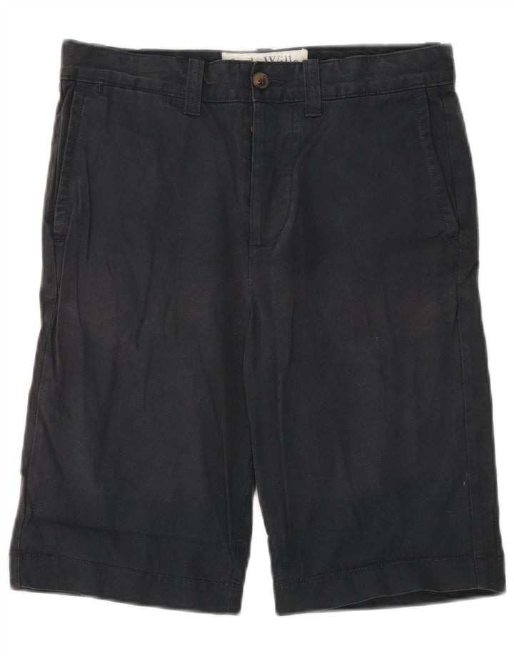 Pantaloncini chino da donna Jack Wills W28 cotone blu navy medio