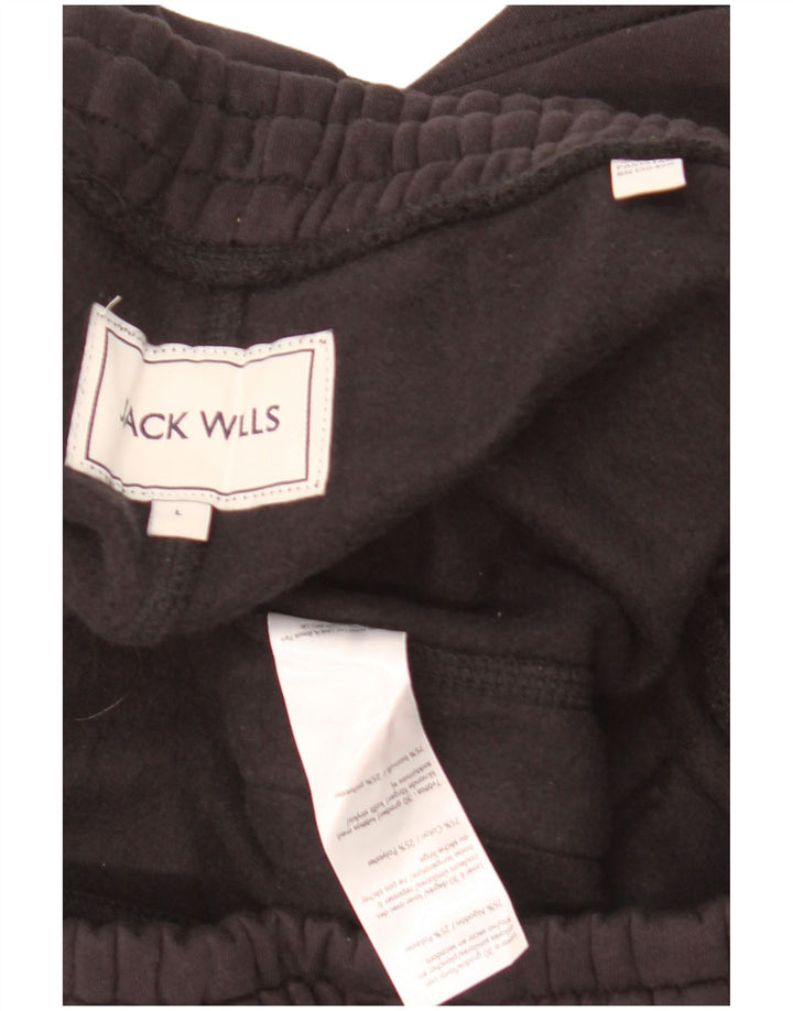 Pantaloncini sportivi da uomo Jack Wills grandi in cotone nero
