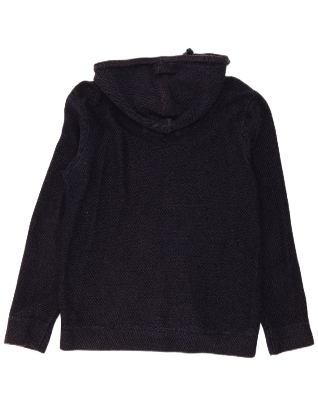 Felpa con cappuccio e zip da uomo Fat Face, grande, in cotone blu navy