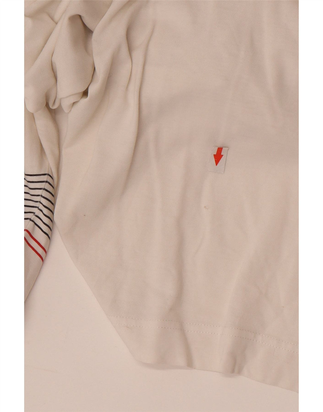 Polo Uomo Sergio Tacchini Large in Cotone a Righe Bianche
