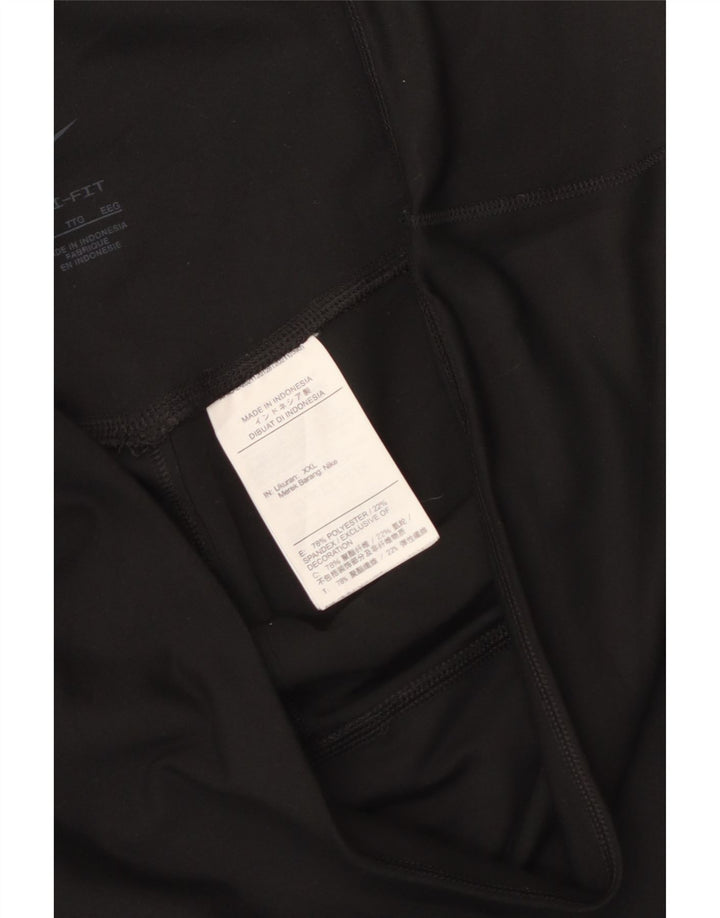 Leggings Nike Dri Fit da donna UK 20 2XL poliestere nero