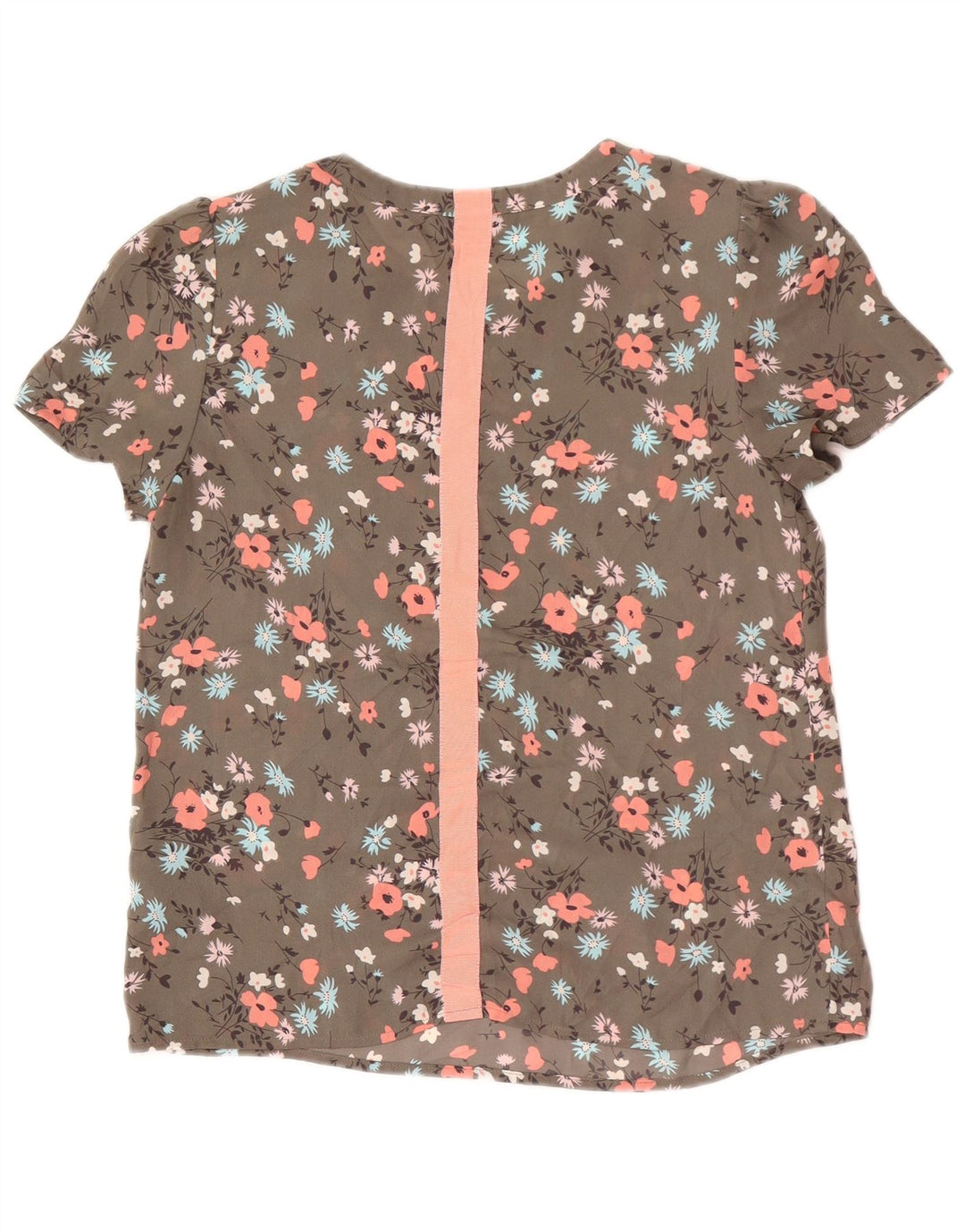 Camicetta oversize da donna Oasis Top UK 10 Piccolo poliestere floreale kaki