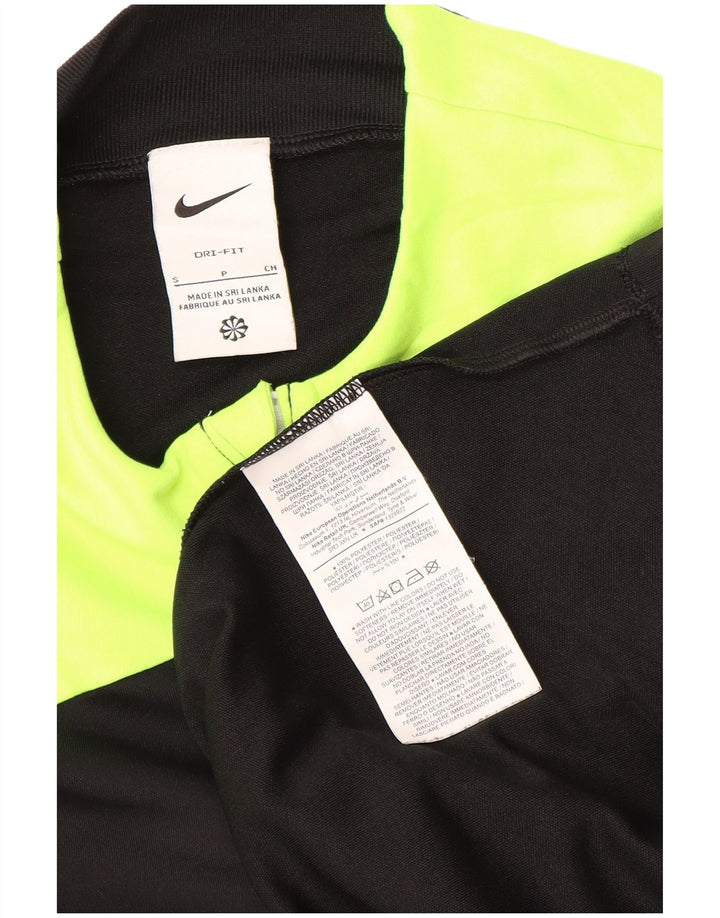 Nike Uomo The FA Referee Graphic Top manica lunga Small Black Colourblock