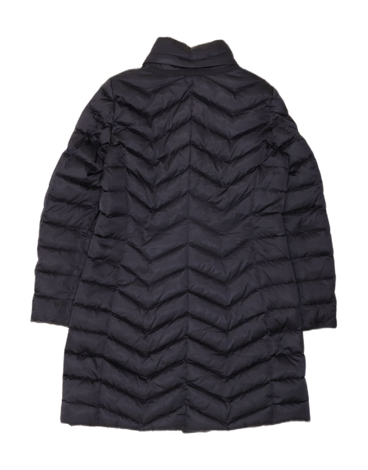 Cappotto imbottito Geox Respira da donna UK 12 medio blu navy