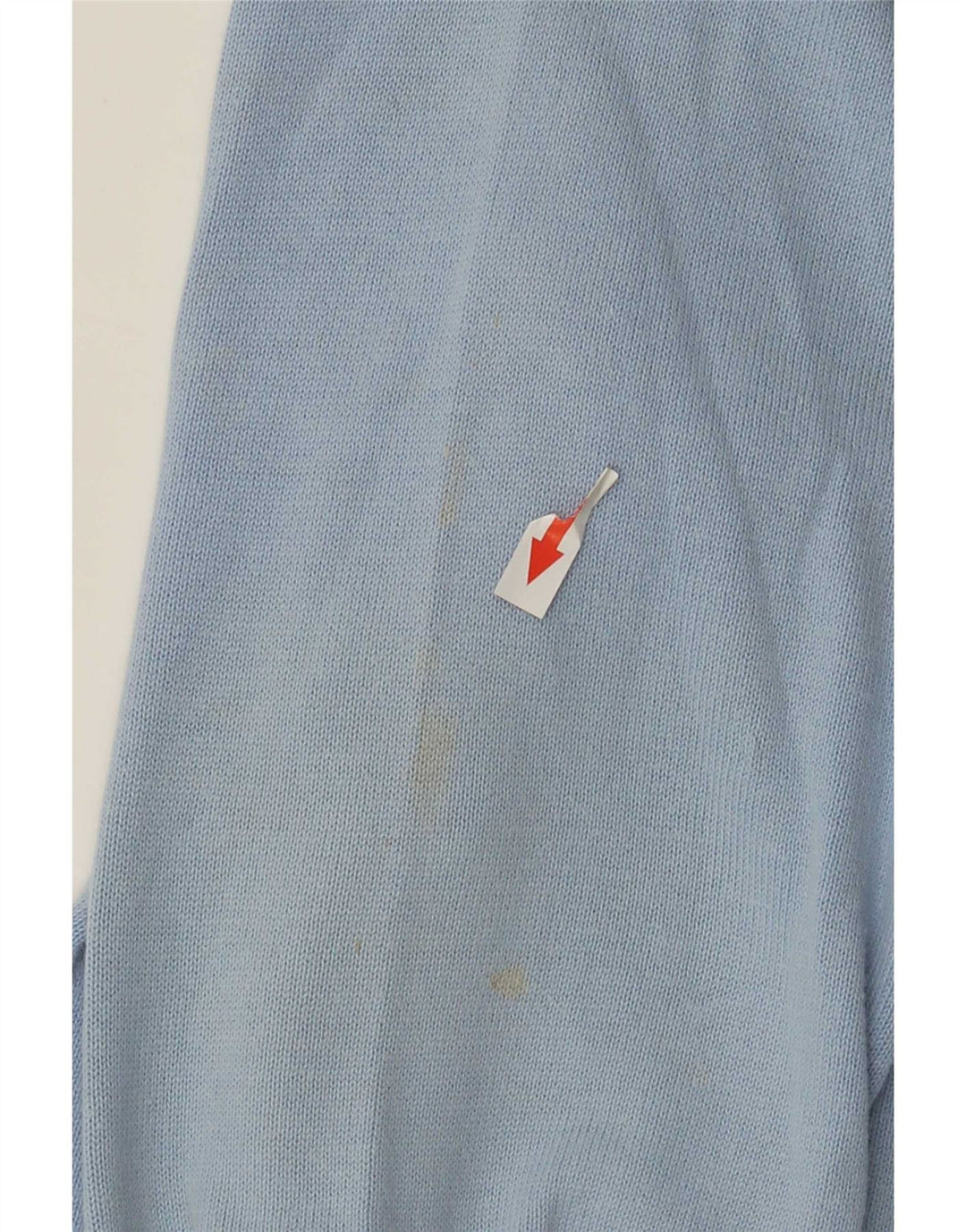 Gant Maglione da uomo con scollo a V piccolo cotone blu a rombi/diamante