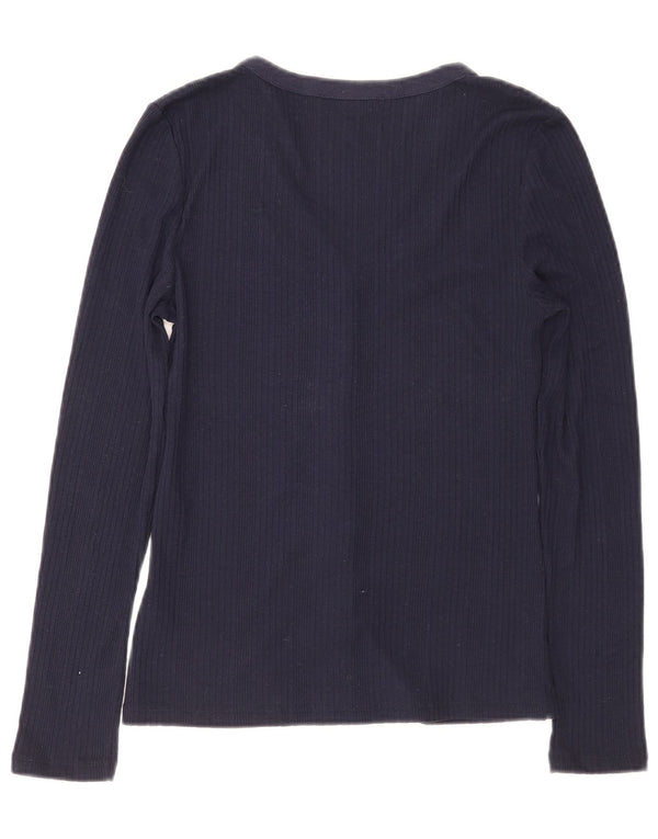 Camicetta da donna Marks & Spencer UK 8 Small Poliestere blu navy