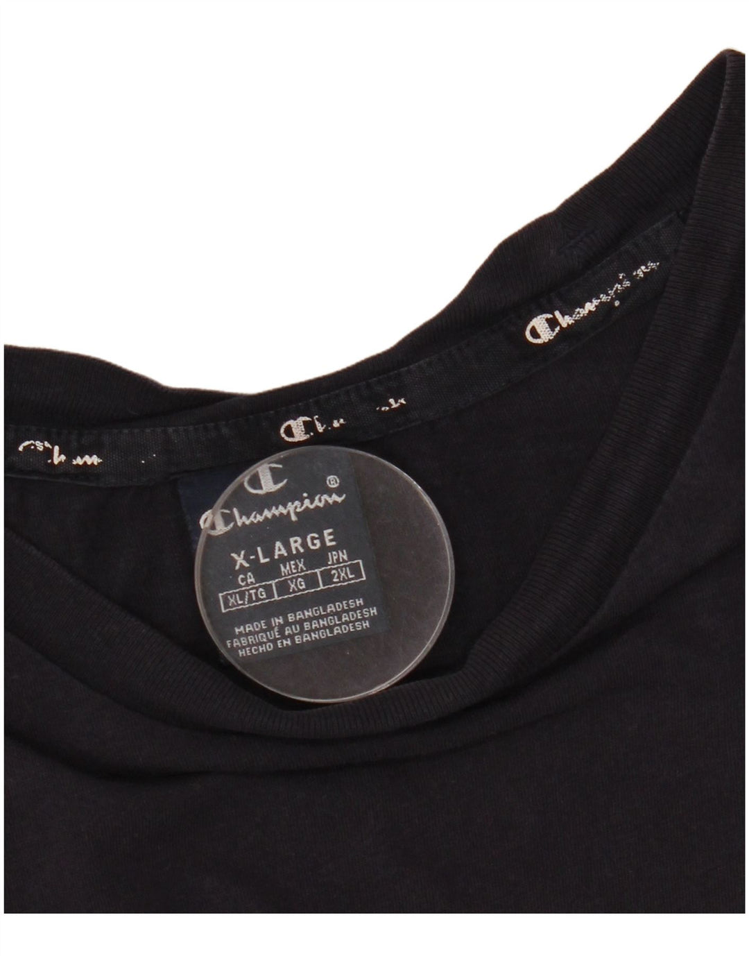 T-shirt grafica da uomo Champion Top XL Blu navy