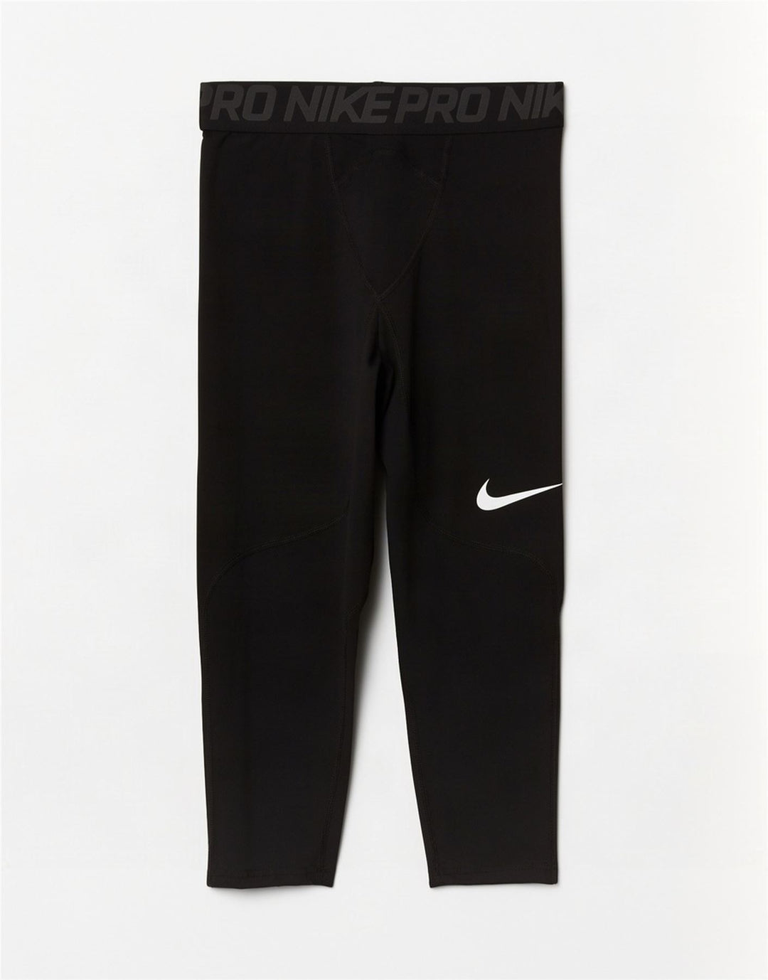 Leggings Capri grafici da uomo Nike Dri Fit piccoli in poliestere nero