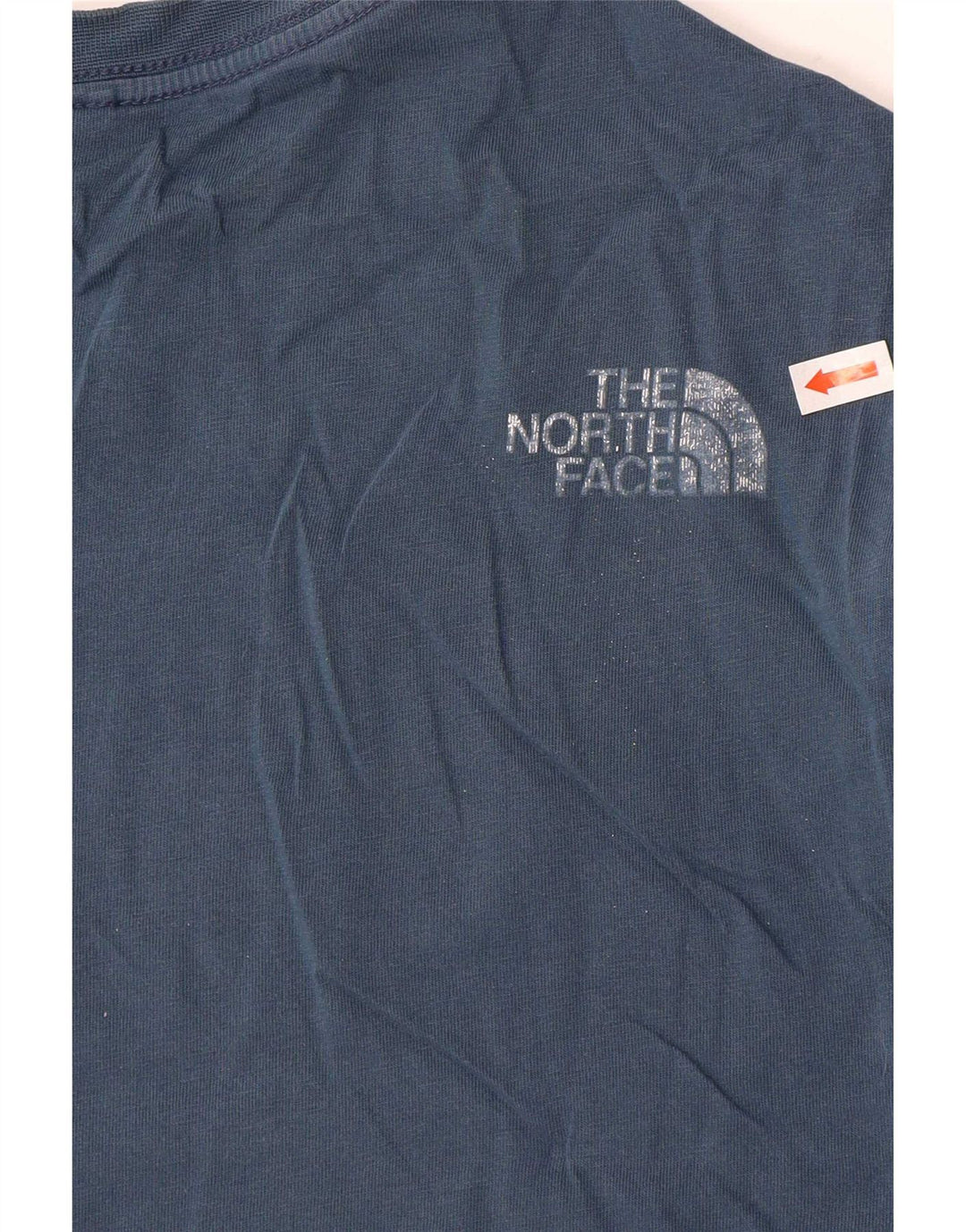 T-shirt grafica da uomo The North Face Top in cotone blu medio