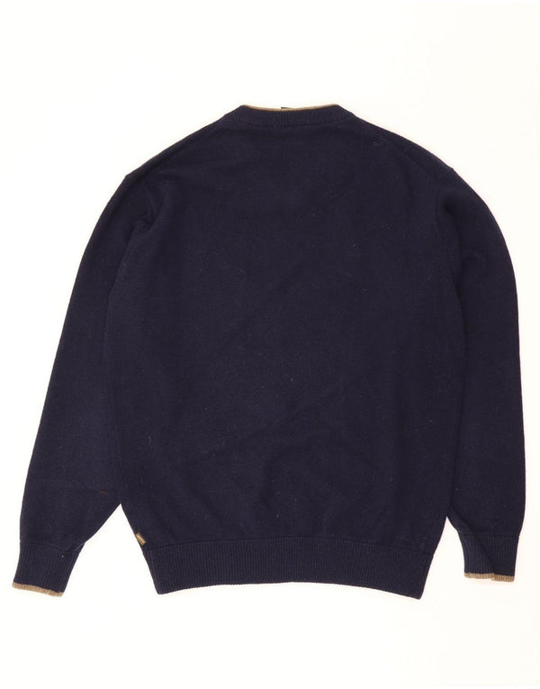 Musto Maglione da uomo con scollo a V XL Blu navy