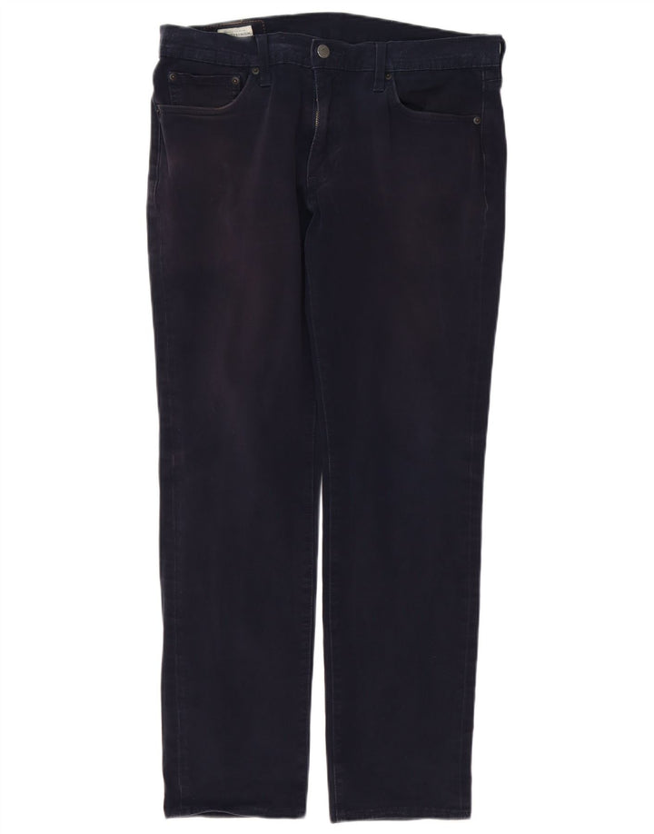Jeans Levi's Uomo 511 Regular Fit Slim W33 L29 Cotone Blu Navy